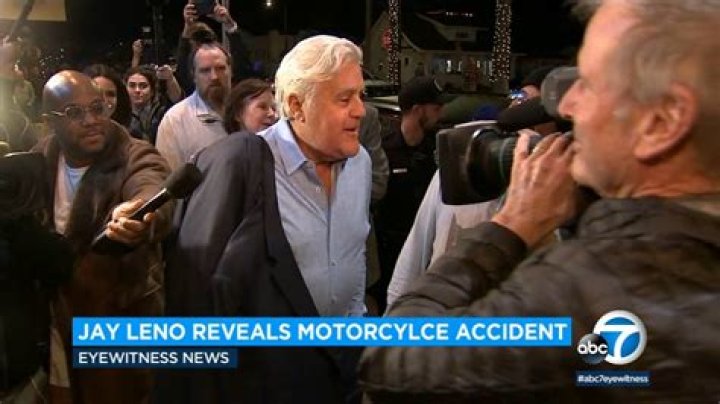 
An Accident On His Motorcycle Has Left Jay Leno With Multiple Broken Bones 