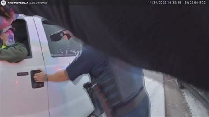 
Bodycam video shows Kenneth Espinoza being tased after heated argument with Colorado cop 