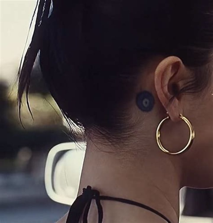 Does Maddy From Euphoria Have A Tattoo Behind Ear? Alexa Demie Evil Eye Tattoo Details