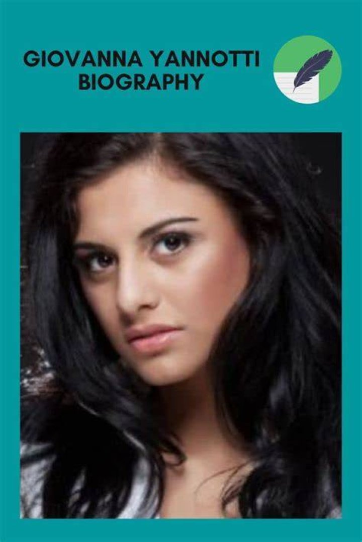 Giovanna Yannotti Height, Weight, Net Worth, Age, Birthday, Wikipedia, Who, Nationality, Biography