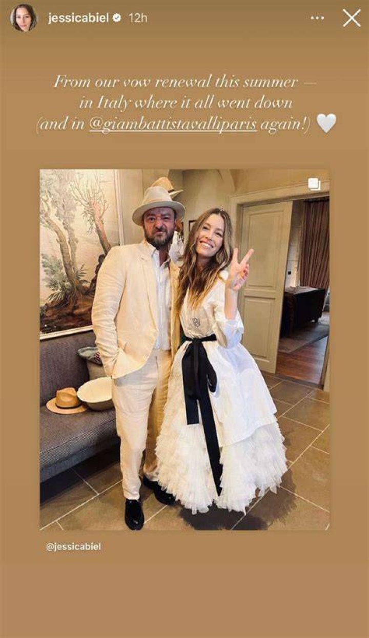 
Jessica Biel Says ‘Intimate’ Vow Renewal with Justin Timberlake Was ‘So Moving’: ‘Felt Really Nice’ 
