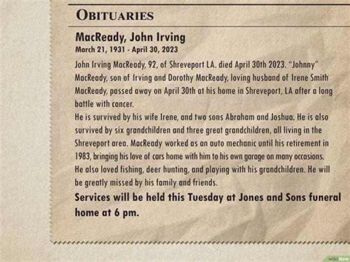 
John Holmes Obituary, What was John Holmes Cause of Death? 
