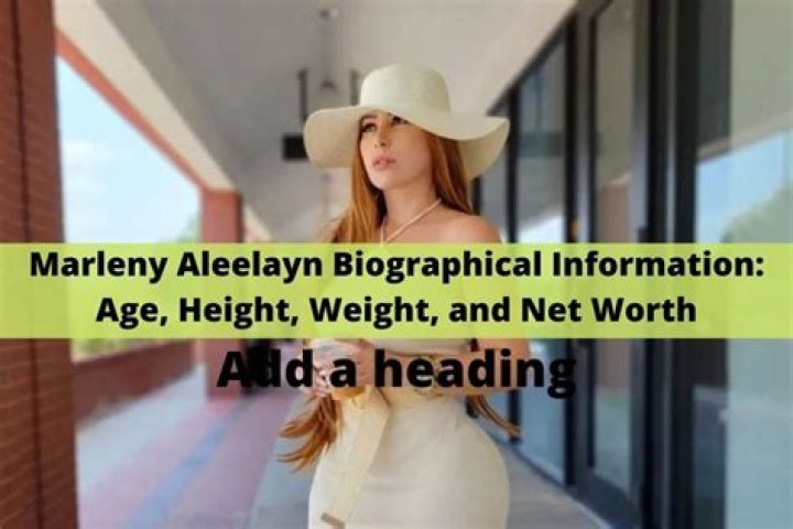 Marleny1_ – Marleny Aleelayn Height, Weight, Net Worth, Age, Birthday, Wikipedia, Who, Nationality, Biography