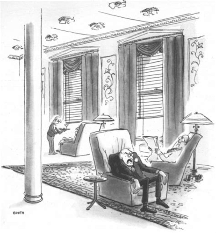 
New Yorker Cartoonist, George Booth, dies at 96 