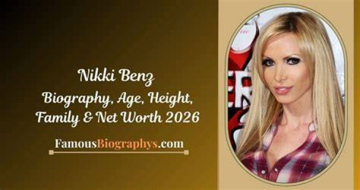 Nikki Benz Height, Weight, Net Worth, Age, Birthday, Wikipedia, Who, Nationality, Biography