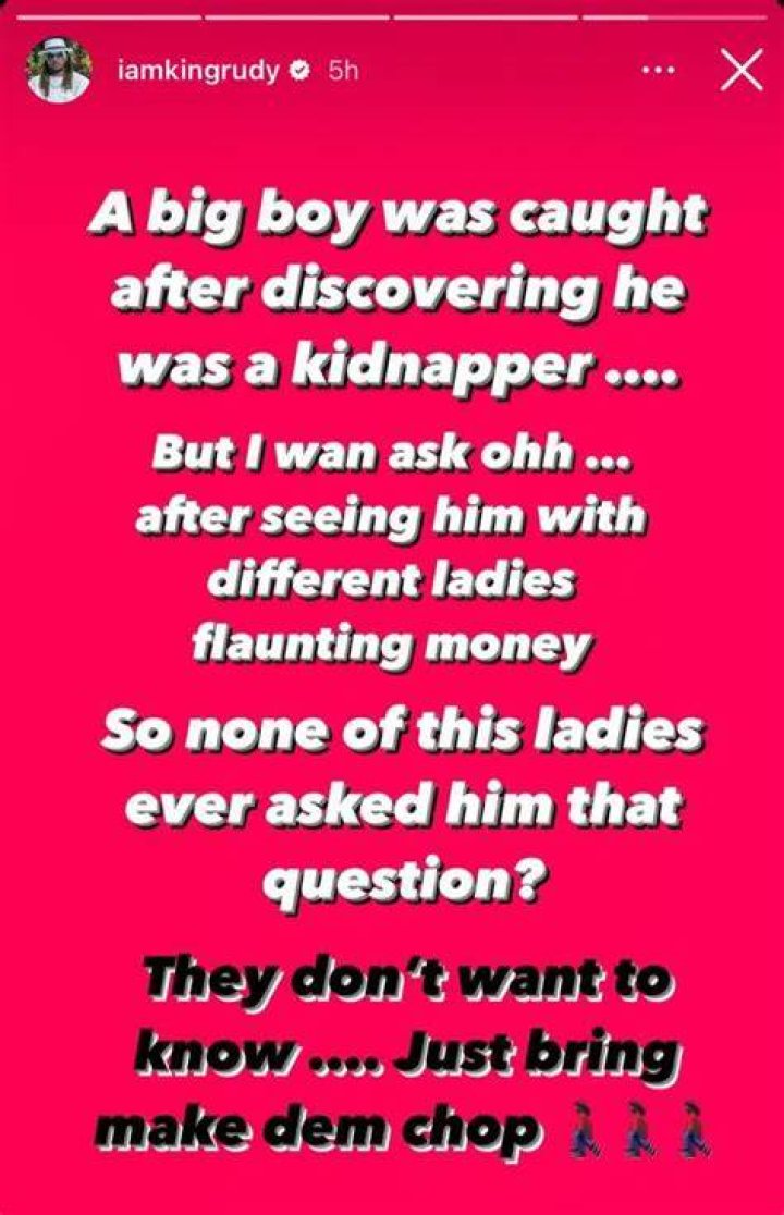 
Paul Okoye Reacts Following Arrest Of Kidnapper Known For Flaunting Wealth On Social Media 