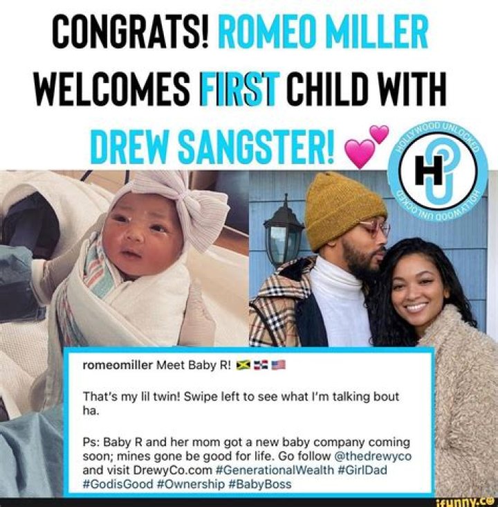Romeo Miller’s Girlfriend: Drew Sangster : Rumors and Controversies