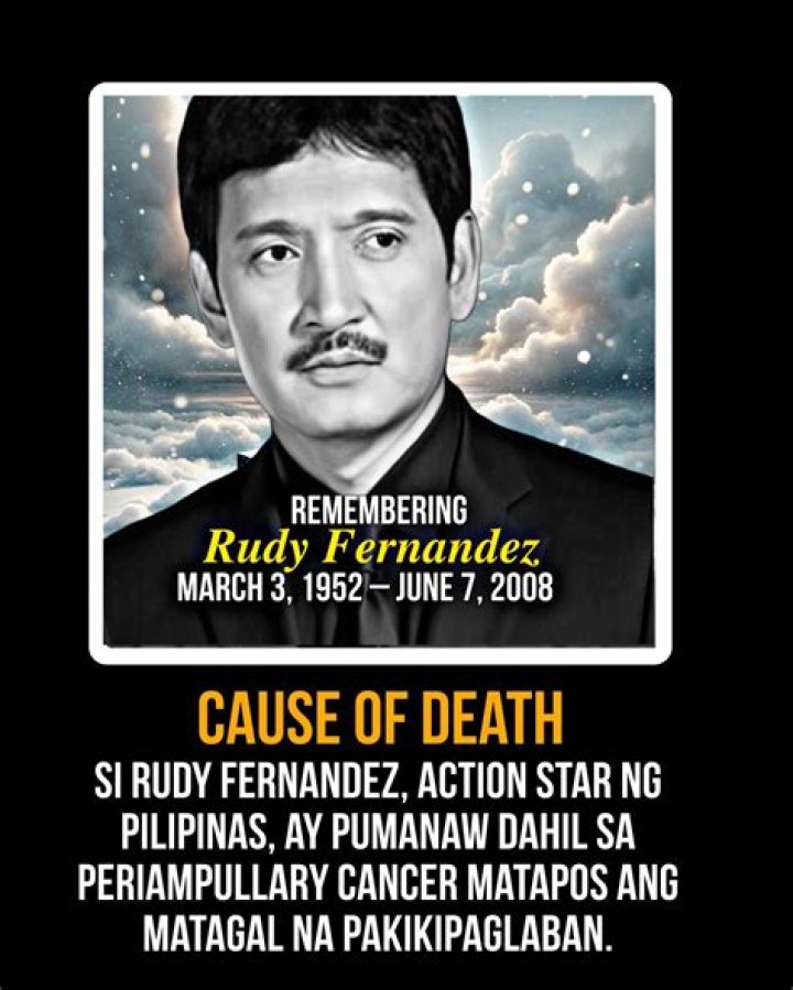 Rudy Fernandez Cause of Death, How did Rudy Fernandez Die?