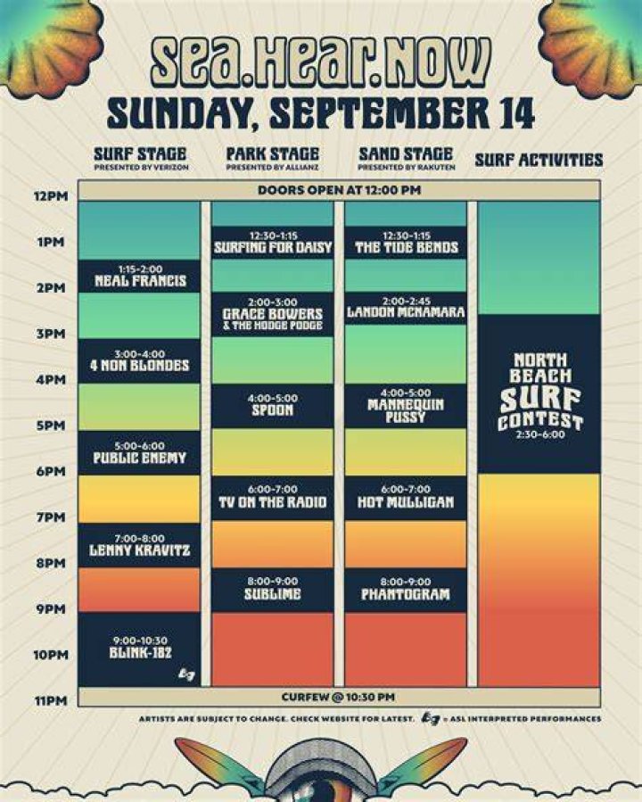 
Sea Hear Now Festival 2023: Lineup, tickets, where to buy, price and more 