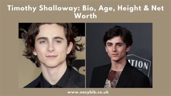 Timothy Shalloway Height, Weight, Net Worth, Age, Birthday, Wikipedia, Who, Instagram, Biography