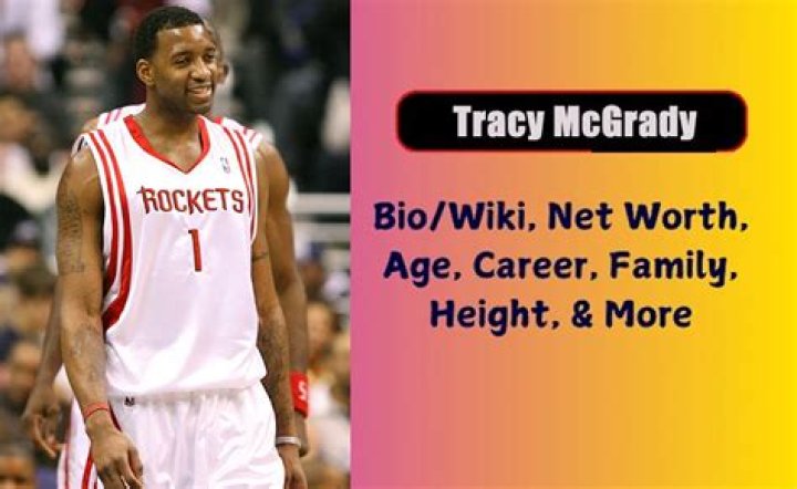 Tracy McGrady Height, Weight, Net Worth, Age, Birthday, Wikipedia, Who, Nationality, Biography